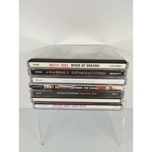 Lot Of 7 Soft Rock Cds BILLY JOEL JOURNEY COLDPLAY JIMMY BUFFETT TOM PETTY